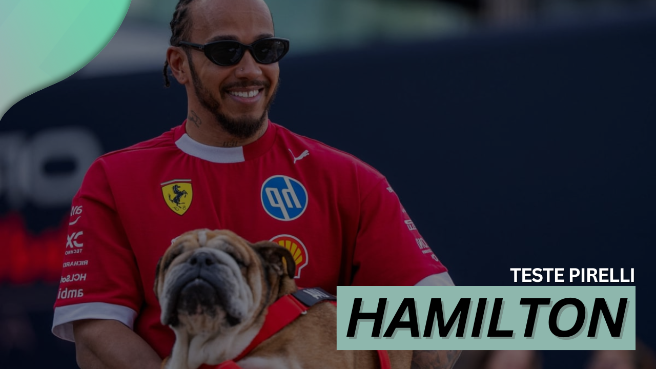 Hamilton não participa de teste da Pirelli