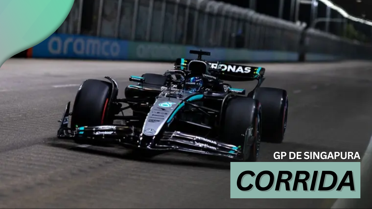 GP de Singapura: Russell voa em Singapura