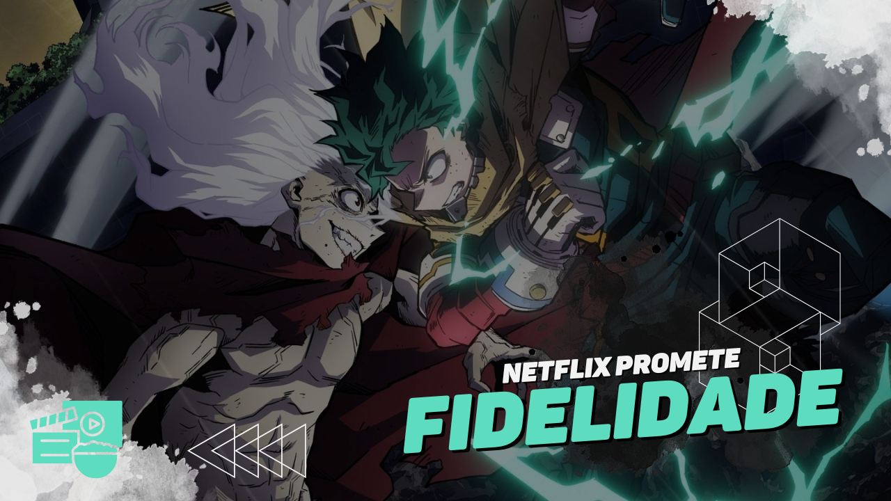 Filme de My Hero Academia na Netflix promete fidelidade total