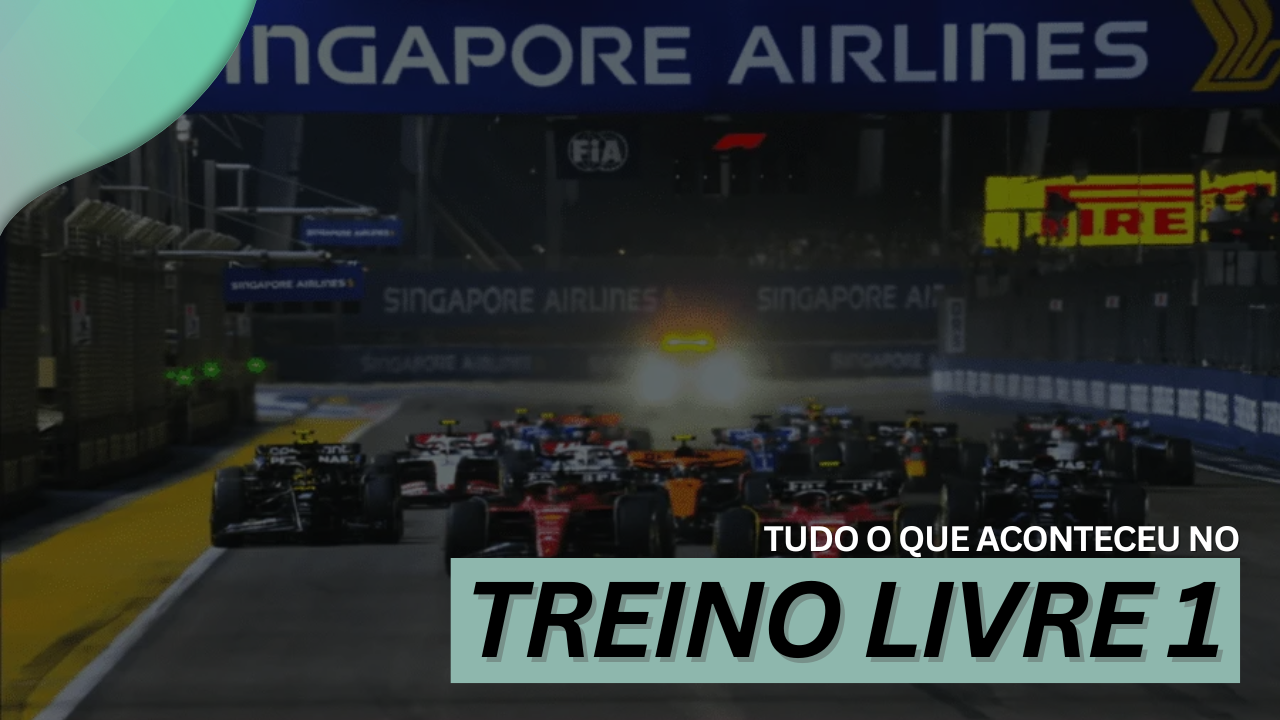 Alonso surpreende fãs por liderar primeiro treino livre em Singapura