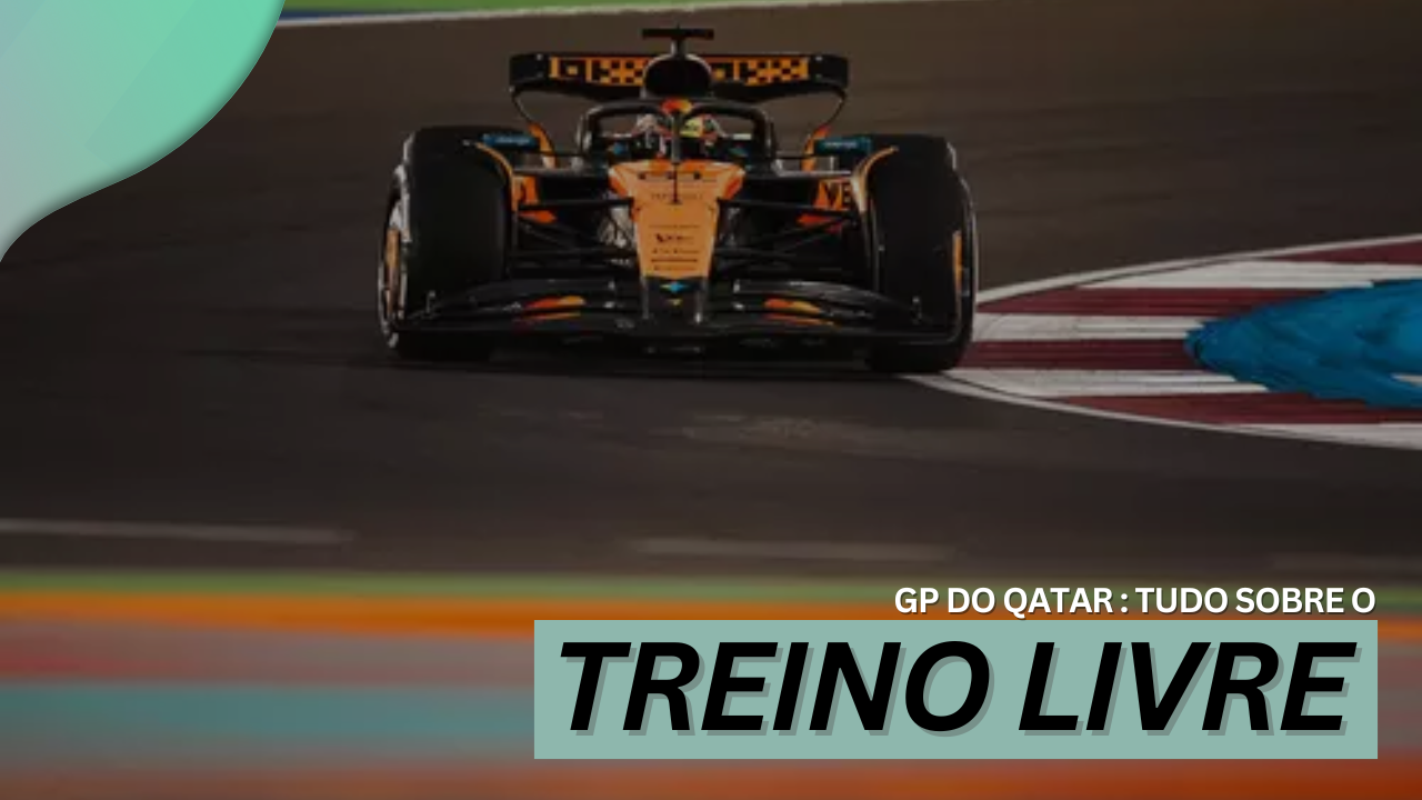GP do Qatar: Piastri domina treino único e coloca McLaren em destaque