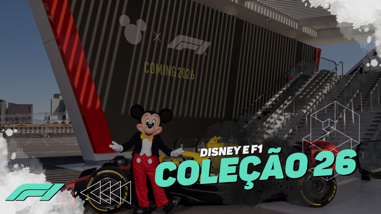 Disney invade a Fórmula 1 com Mickey e amigos em 2026