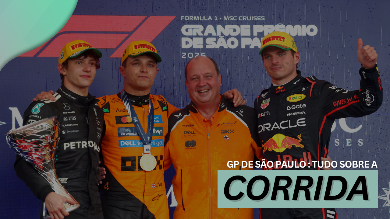 GP de São Paulo: Lando Norris vence em meio a acidentes, punições e reviravoltas