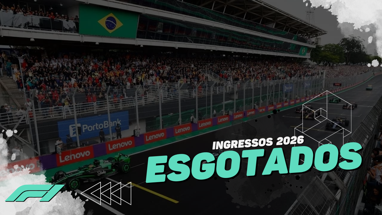 Ingressos do GP de São Paulo 2026 voam em minutos e surpreende fãs