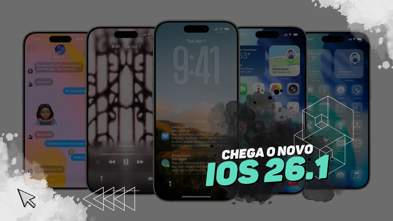 iOS 26.1 chega aos iPhones