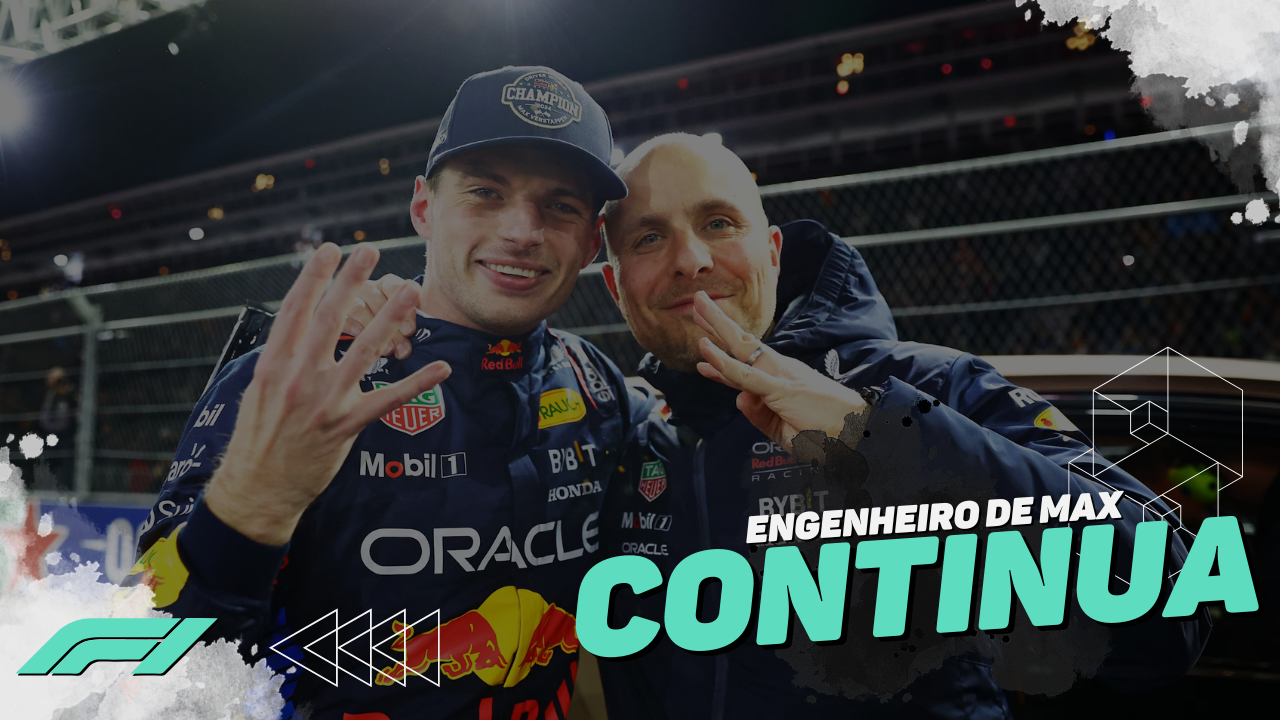 Lambiase segue com Verstappen e fortalece futuro da Red Bull