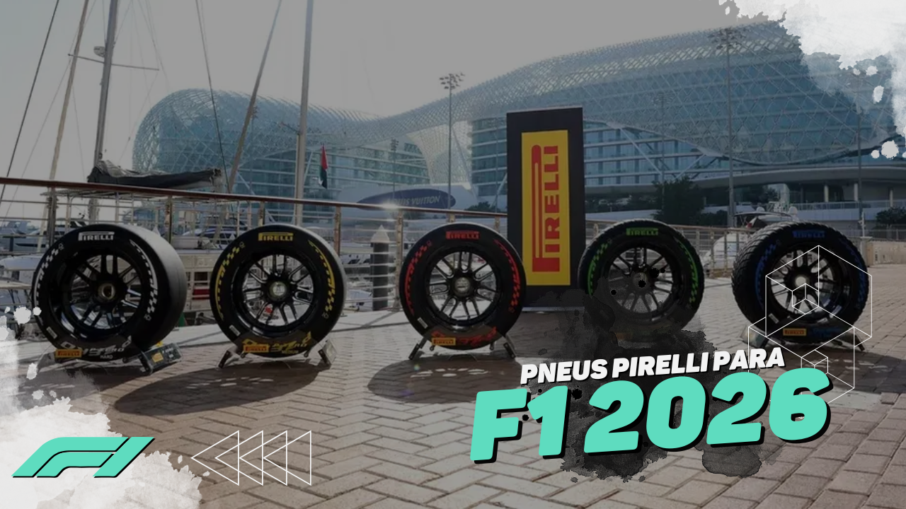 Pirelli revela pneus de 2026 e promete revolução