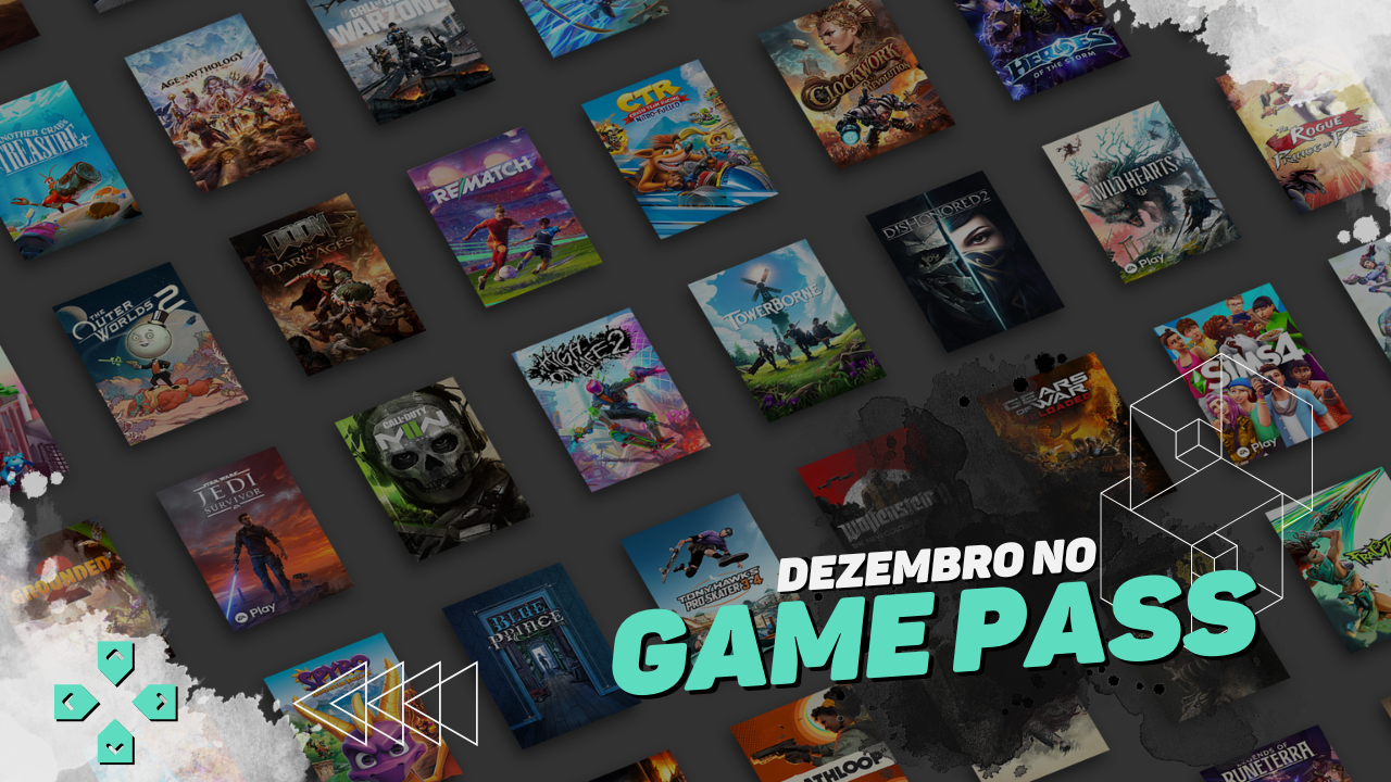 Xbox Game Pass recebe 13 novos jogos em dezembro de 2025
