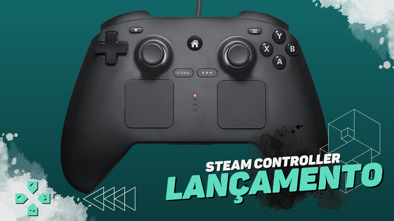 Valve confirma novo Steam Controller e reacende expectativas dos jogadores