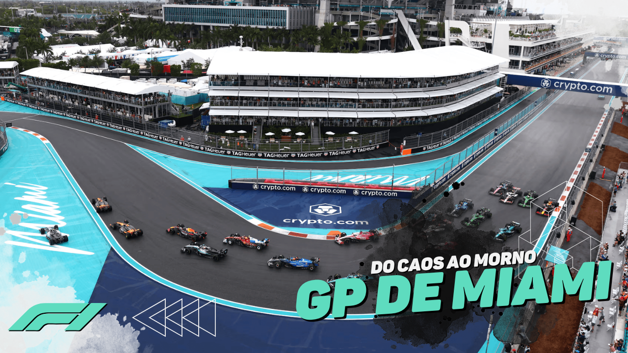 Antonelli domina Miami enquanto Verstappen vira o caos em espetáculo