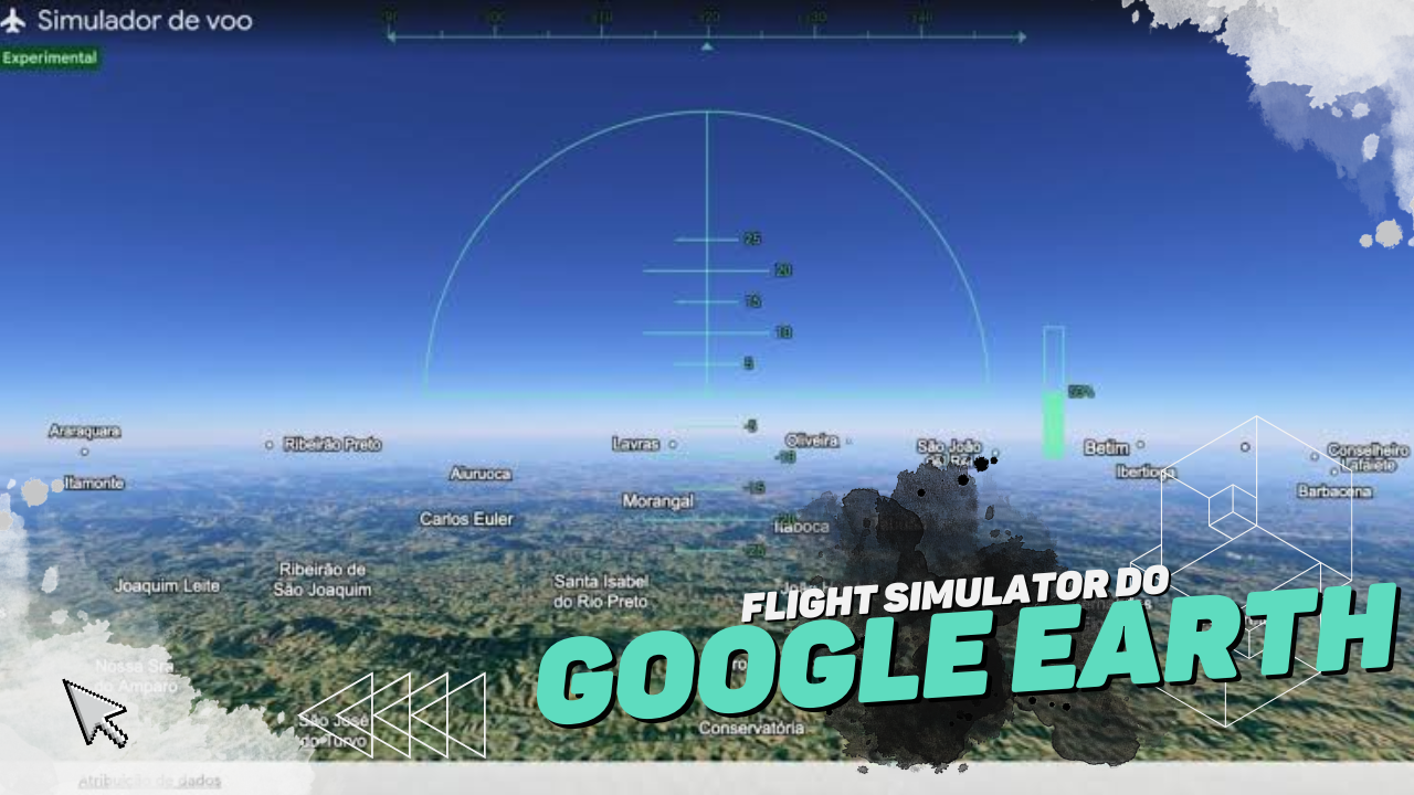 Vire piloto sem PC gamer com o novo simulador do Google Earth
