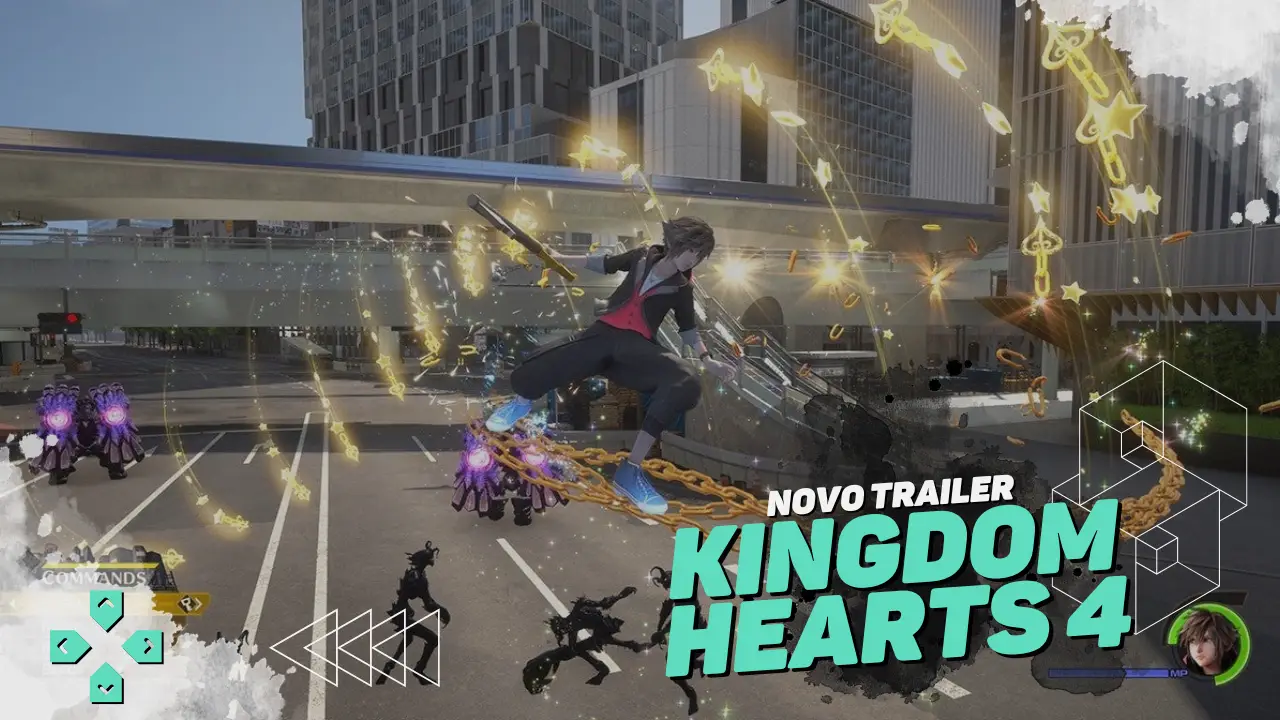 Trailer de Kingdom Hearts 4 confirma Mickey Donald e Pateta jogáveis